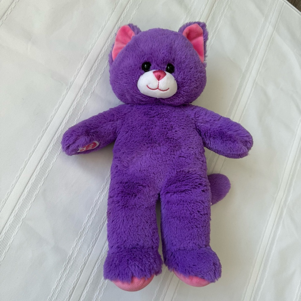 Build-a-Bear Workshop Purple Magic Kitty